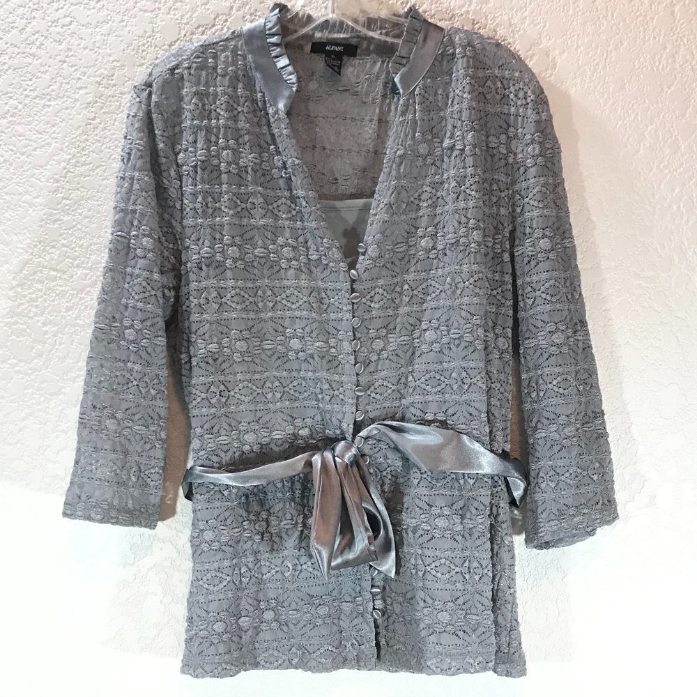 Alfani Formal Lace Top